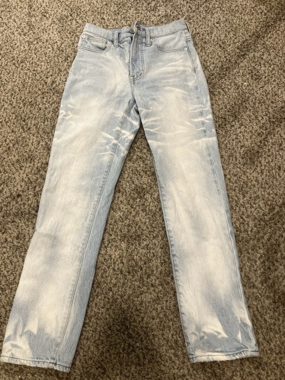 Madewell Light Blue Straight Jeans Size 27